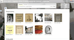 Desktop Screenshot of dizbi.hazu.hr